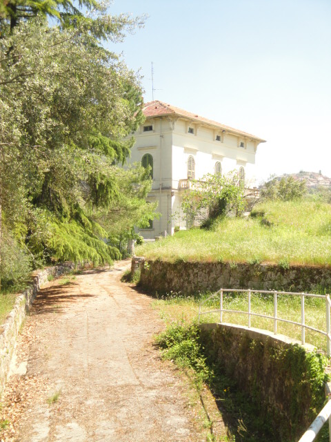 Seminterrato: cantine, centrale termica, cucina, taverna, locali di sgombero e bagno; Piano terra: corridoio, cucina, disimpegno, nr. 4 camere e un bagno; Piano primo: corridoio, ripostiglio, nr. 5 camere e nr. 2 bagno; Piano secondo (mansarda): corridoio, nr. 5 camere e un bagno; , Descrizione Pertinenza: nr. 3 box auto - area esterno di pertinenza esclusiva. Mq 1039. Identificativi Catastali: foglio 9, part. 222 (incluso nr. 3 box auto ed area esterno di pertinenza esclusiva)