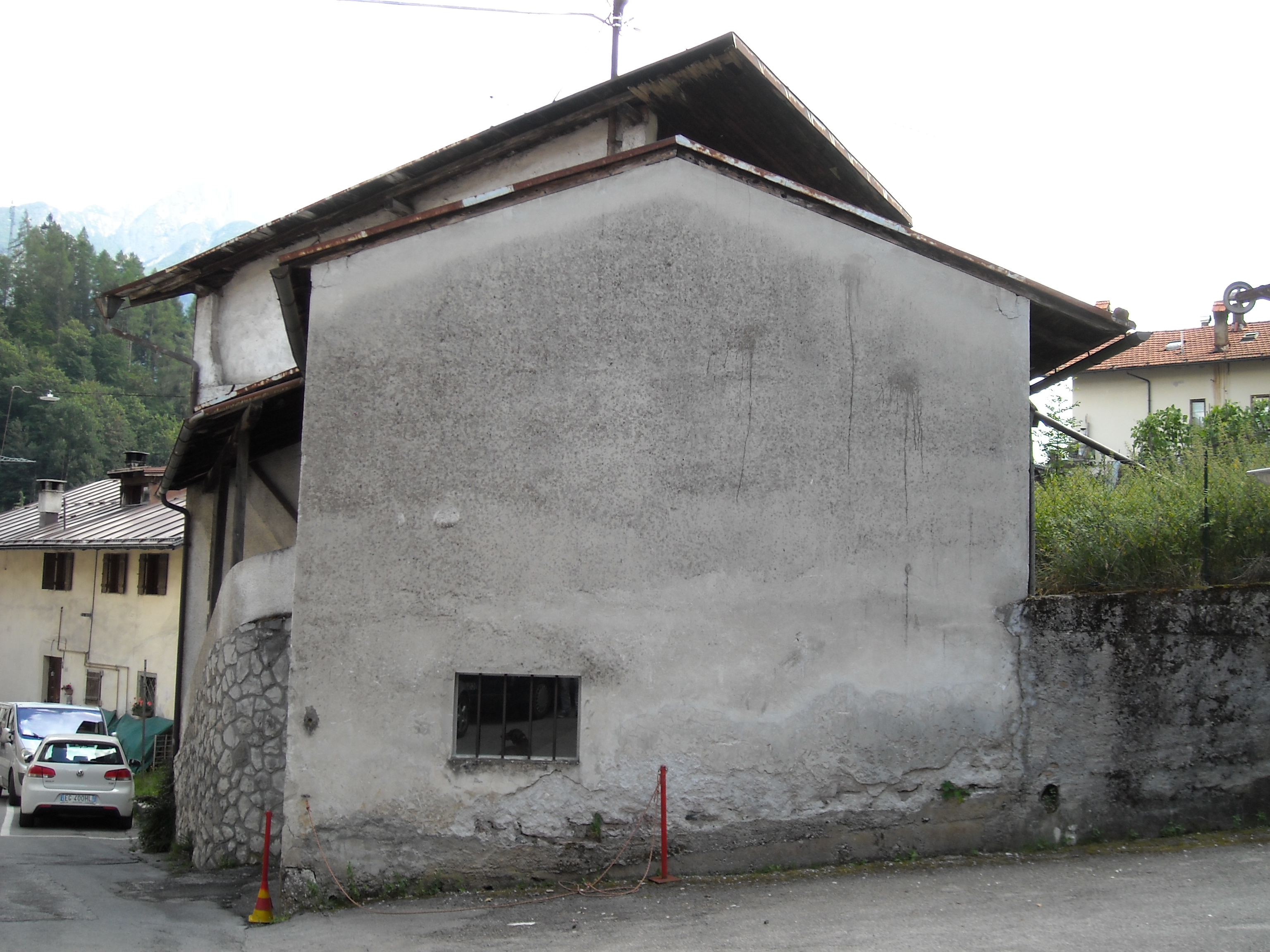 Ex stazione di partenza della seggiovia di Col Contras