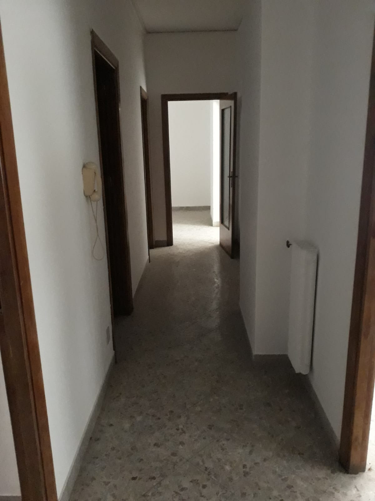 ABITAZIONE COMPOSTA DA INGRESSO, DOPPIO SALONE, DUE CAMERE, CUCINA, DOPPI SERVIZI E DUE BALCONI. Mq 174. Libero. Piena Proprietà