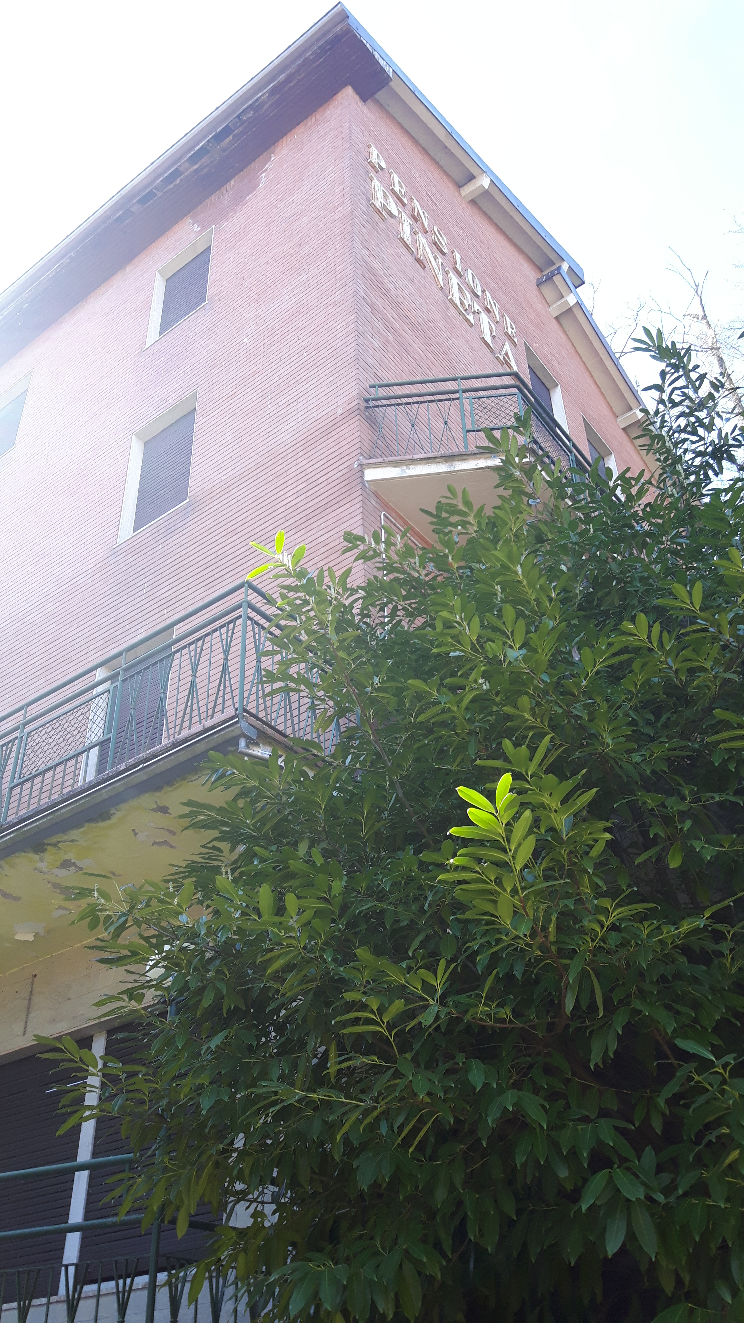 L’edificio principale si sviluppa su 5 piani. Pertinenza: area scoperta. Identificativi catastali: Catasto Terreni  Fg. 51 mapp. 6 ,146- Catasto Fabbricati del Comune di Salsomaggiore Terme Fg. 51 – mapp. 6 sub.1, mapp. 146.