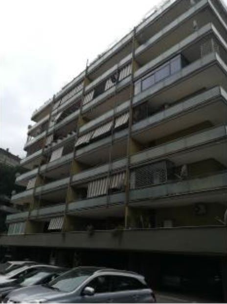 Descrizione: Appartamento composto da ingresso, corridoio, ripostiglio, cucina abitabile, bagno, 2 camere con ampio balcone comunicante. N.C.E.U. Foglio 117 Particella 1087 Sub. 59. Mq. 86,5. Libero.Piena proprietà