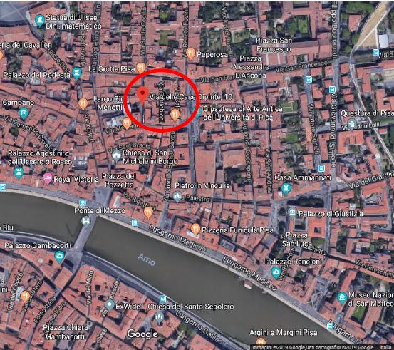 Negozio al piano terra con accesso dai civici n. 12 e 14 di via Case Dipinte, formato da cinque locali comunicanti, oltre a piccolo servizio igienico. Mq. 172. LIBERO. PIENA PROPRIETA'. Identificativi catastali: FG. 121 P.LLA 373 SUB 10