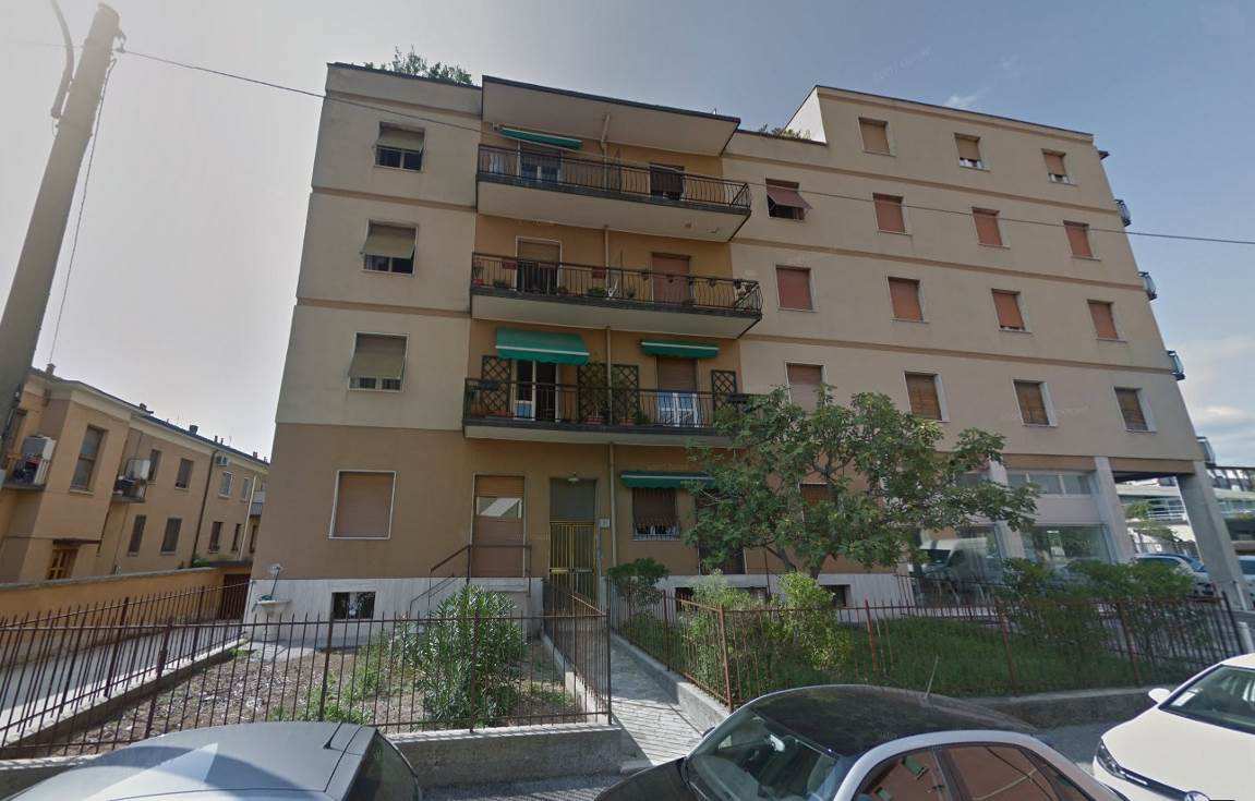 Appartamento + giardino e cantina. Piena Proprietà lotto Locato (scadenza contratto il 23.06.2024) al 1 turno d'asta.