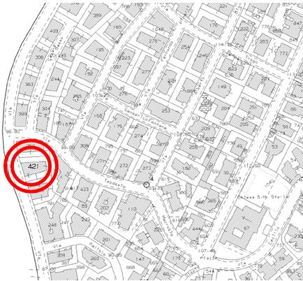 Locale costituito da un unico ambiente. Identificativi Catastali [N.C.E.U.] FOGLIO 366; Part. 421; SUB 503.
