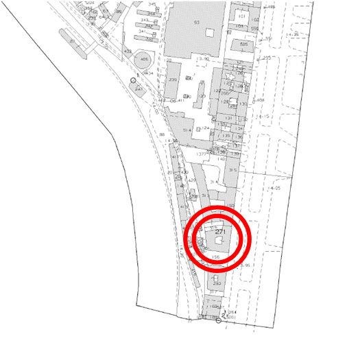 Locale costituito da un ambiente principale al piano Terra con bagno, con tre vetrine su strada. Identificativi Catastali [N.C.E.U.] FOGLIO 819; Part. 271; SUB 503.