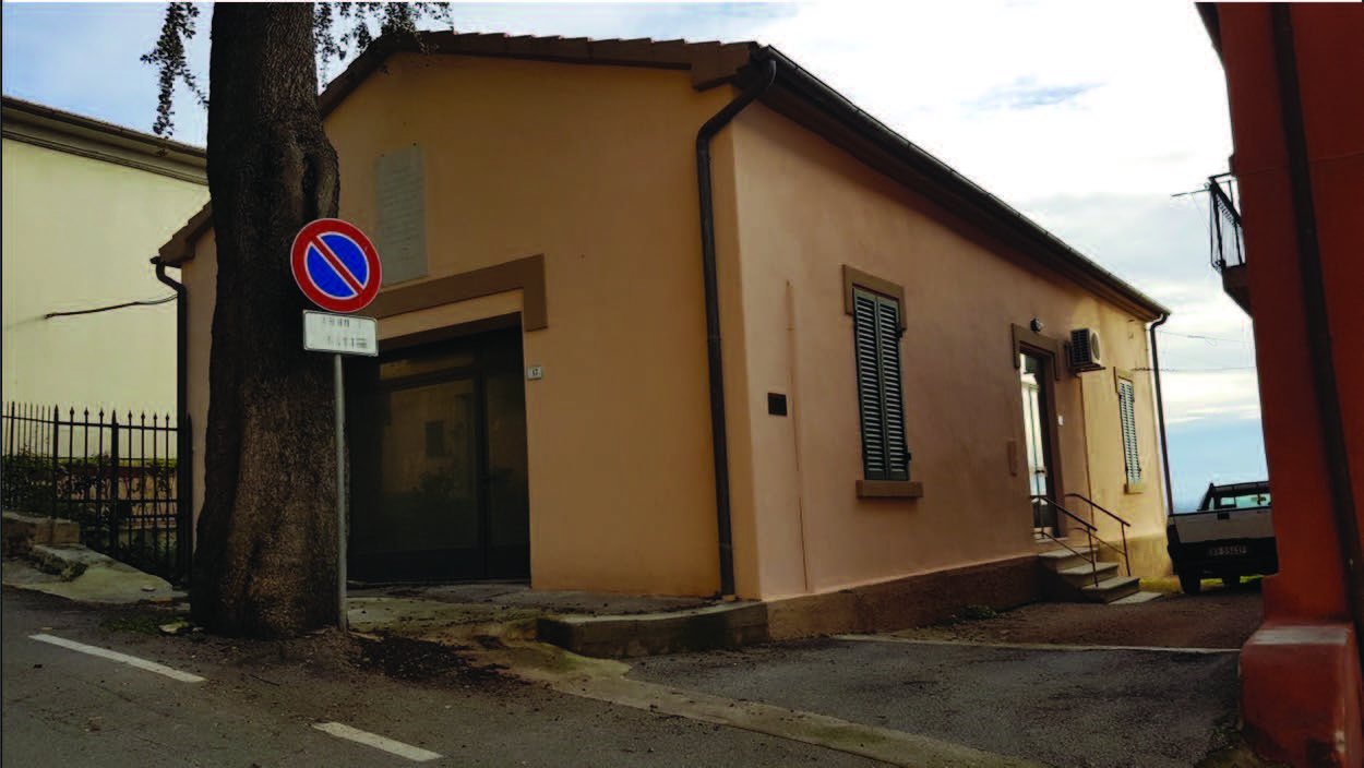 Ufficio + box in Capalbio (GR) Via Nuova n.13/15; 72 mq + 48 mq. Piena proprietà lotto LOCATO (termine della locazione 28/02/2024), turno 1^.