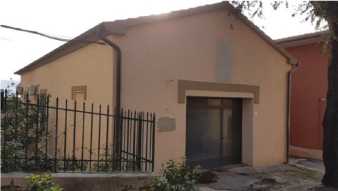 Ufficio + box in Capalbio (GR) Via Nuova n.13/15; 72 mq + 48 mq. Piena proprietà lotto LOCATO (termine della locazione 28/02/2024), turno 1^.