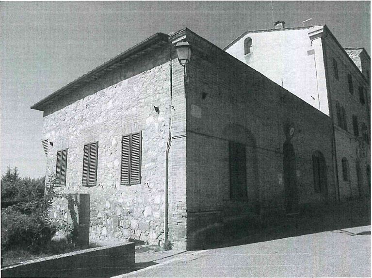 Ufficio + Locale tecnico esterno in Castelnuovo Berardenga (SI) Via Roma n.54; 220 mq. Piena proprietà lotto LOCATO, turno 3^.