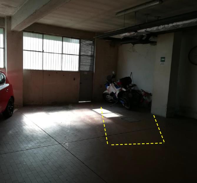 posto auto coperto in autorimessa interrata condominiale. Identificativi Catastali [N.C.E.U.]: unità non residenziale cat. C/6 foglio 1 (ex VE/1) part. 1194 sub 239 rendita 26,65