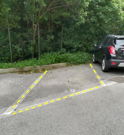 posto auto scoperto. Identificativi Catastali [N.C.E.U.]: unità non residenziale cat. C/6 foglio 1 (ex VE/1) part. 1195 sub 239 rendita 35,58