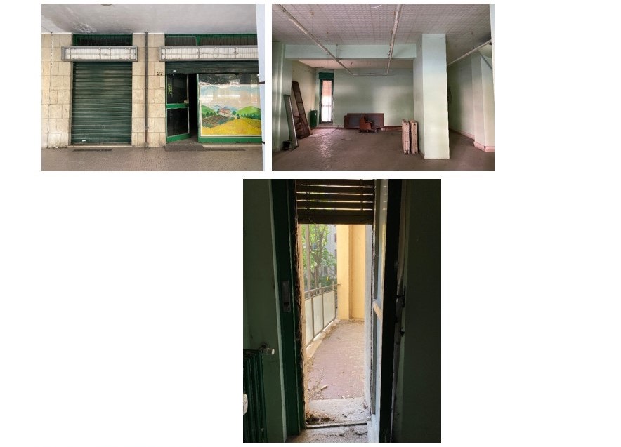 Appartamento al sesto piano con cantina pertinenziale n.24 al piano interrato. Si compone di soggiorno,cucina,corridoio,camera da letto,bagno e piccola terrazza (h 2,95m). L’unità presenta serramenti esterni lignei con vetro semplice,sistema di oscuramento in persiane avvolgibili in legno,serramenti interni anch’essi lignei,pavimentazione del soggiorno in pietra,della cucina e dei bagni in piastrelle di graniglia o ceramica,della zona notte in parquet. Le terrazze hanno pavimentazione in piastrelle di ceramiche. L’unità presenta finiture di tipo economico; considerando la tipologia costruttiva economica presenta stato manutentivo normale. Identificativi catastali [N.C.E.U.] Unità Residenziale cat. A/2 foglio 52 part. 486 sub 29. Sup. mq catastali 71. Libero, piena proprietà.
