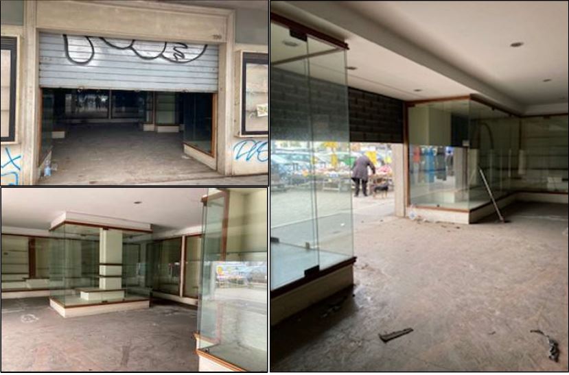 Locale commerciale con vetrine su via della Magliana. La distribuzione interna degli spazi è buona, l'appetibilità è elevata, considerando la posizione lungo la strada ad elevata vocazione commerciale, e la dotazione impiantistica e il livello finiture si considerano normali. Nel negozio ci sono ancora materiali, arredi e suppellettili dovute all'esercizio delle precedenti attività. Non sono state fornite certificazioni inerenti gli impianti, pertanto si presume la conformità degli stessi. Identificativi Catastali [N.C.E.U.] Unità Commerciale cat. C/1 foglio 807 part. 133 sub 502. Sup. mq catastali 425