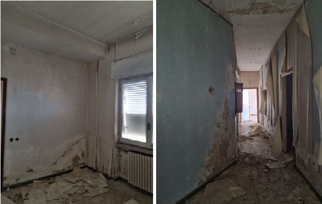 Immobile composito: porzione di fabbricato destinato ad ufficio pubblico; appartamento; appartamento; appartamento; lastrico solare lato via Garibaldi; lastrico solare lato via Petitti. Identificativi Catastali [N.C.E.U.]: unità Principale cat. B/4 foglio 119 part. 28 sub 16 ; unità Residenziale cat. A/2 foglio 119 part. 28 sub 2; unità Residenziale cat. A/2 foglio 119 part. 28 sub 3; unità Residenziale cat. A/2 foglio 119 part. 28 sub 29; unità Residenziale cat. F/5 foglio 119 part. 28 sub 30; unità Residenziale cat. F/5 foglio 119 part. 28 sub 31. Sup. mq catastali 1225, mq catastali 105, mq catastali 155, mq catastali 30, mq 250, mq 380.