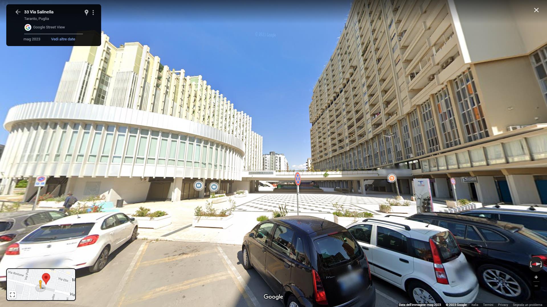 Uffici della ex sede Inpdap - Lo stato dei luoghi non è conforme catastalmente in quanto si presenta come un'unica unità immobiliare in luogo delle quattro unità immobiliari denunciate in catasto. Identificativi Catastali [N.C.E.U.]: unità Commerciale cat. A/10 foglio 244 part. 1764 sub 127; unità Commerciale cat. A/10 foglio 244 part. 1764 sub 128; unità Commerciale cat. A/10 foglio 244 part. 1764 sub 145; unità Commerciale cat. A/10 foglio 244 part. 1764 sub 146. Sup. mq catastali 248, mq catastali 277, mq catastali 384, mq catastali 243.