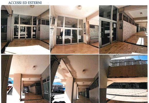 Uffici della ex sede Inpdap - Lo stato dei luoghi non è conforme catastalmente in quanto si presenta come un'unica unità immobiliare in luogo delle quattro unità immobiliari denunciate in catasto. Identificativi Catastali [N.C.E.U.]: unità Commerciale cat. A/10 foglio 244 part. 1764 sub 127; unità Commerciale cat. A/10 foglio 244 part. 1764 sub 128; unità Commerciale cat. A/10 foglio 244 part. 1764 sub 145; unità Commerciale cat. A/10 foglio 244 part. 1764 sub 146. Sup. mq catastali 248, mq catastali 277, mq catastali 384, mq catastali 243.