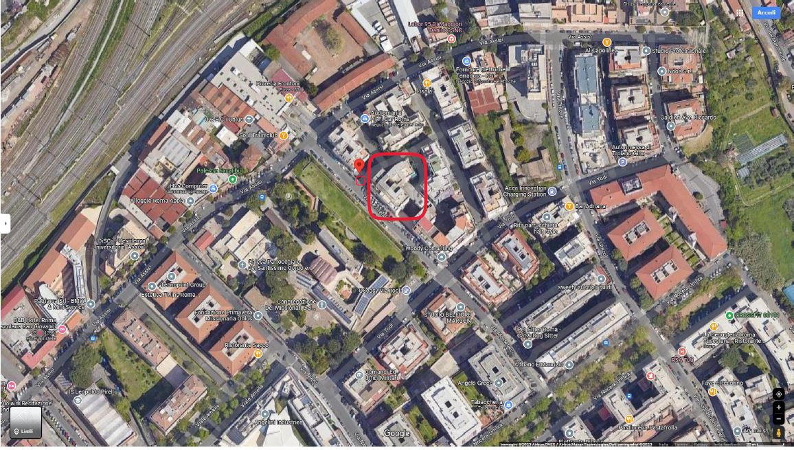 Abitazione di tipo economico posta al piano secondo. L'unità immobiliare è composta da ingresso, disimpegno, due camere, bagno, cucina e balcone. I locali principali affacciano su distacco con altri fabbricati. Identificativi Catastali [N.C.E.U.] Unità Residenziale cat. A/3 foglio 931 part. 227 sub 10. Sup. mq catastali 62
