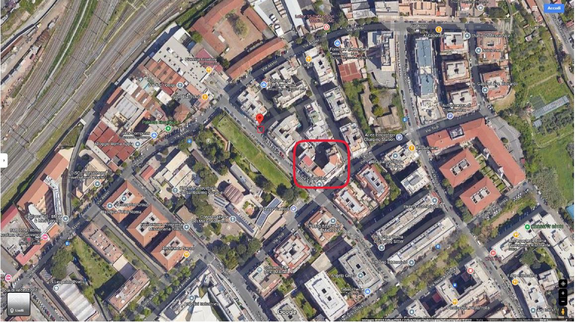 Abitazione di tipo economico posta al piano terzo. Dal sopralluogo è emerso che l'unità immobiliare è composta da ingresso/disimpegno su zona a giorno con angolo cottura, una camera, bagno e balcone. Tutti i locali affacciano sulla corte comune. Identificativi Catastali [N.C.E.U.] Unità Residenziale cat. A/3 foglio 931 part. 184 sub 69. Sup. mq catastali 55