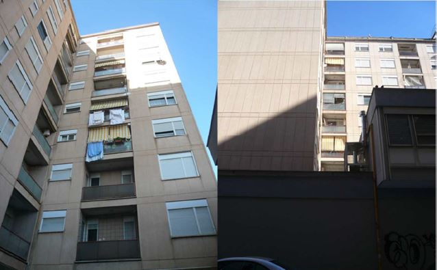 Unità immobiliare al piano primo composta da due camere, cucina, un bagno, ingresso, disimpegno, un ripostiglio ed un balcone. Identificativi Catastali [N.C.E.U.] Unità Residenziale cat. A/2 foglio 140 part. 88 sub 35 . Sup. mq catastali 79