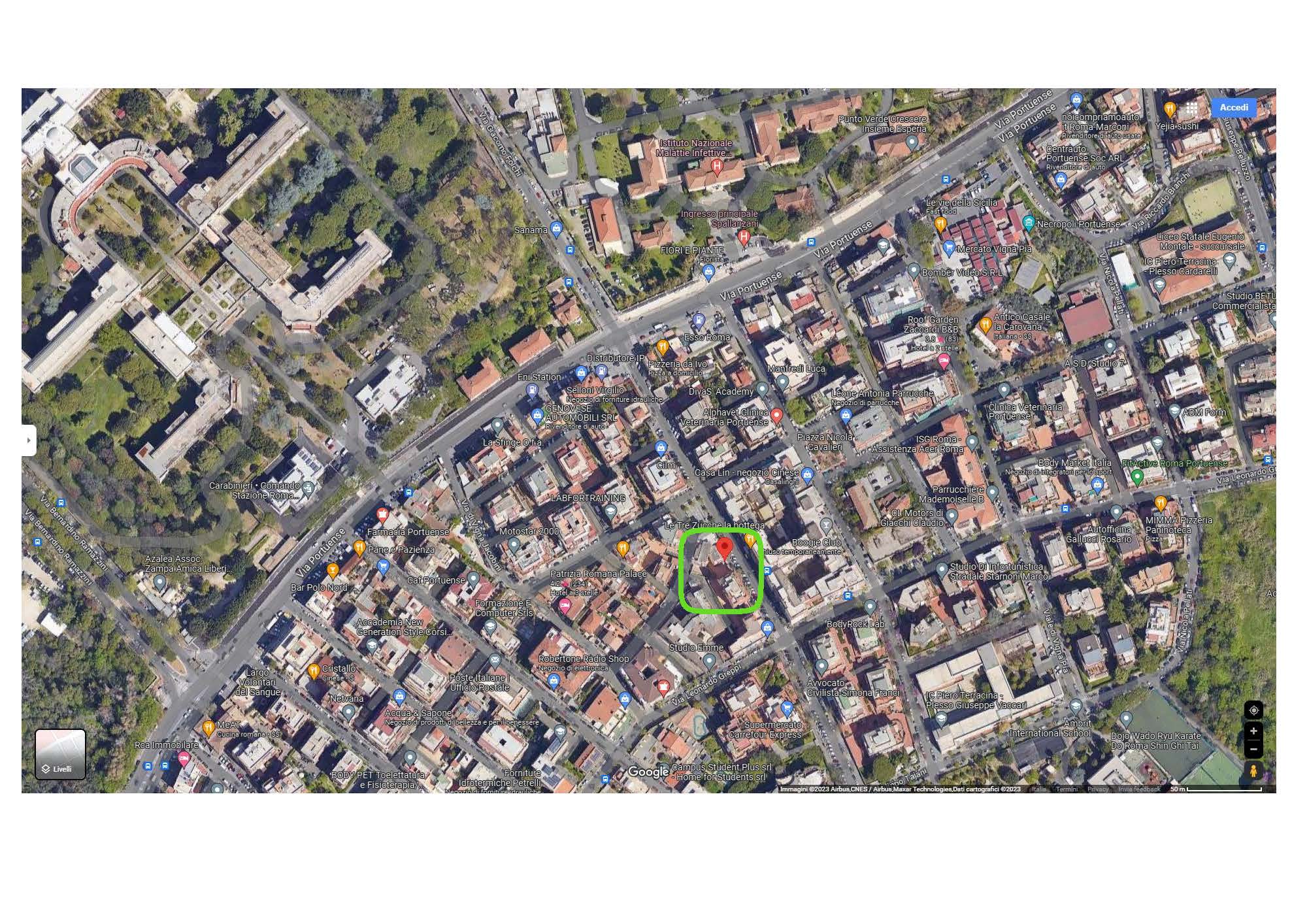 Appartamento costituito da ingresso-disimpegno, cucina abitabile, un vano e WC + Locale deposito al piano quinto int. 23. Identificativi Catastali [N.C.E.U.] Unità Residenziale cat. A/4 foglio 795 part 205 sub 4 
Unità Secondaria cat. C/2 foglio 795 part 205 sub 23. Sup. mq (arr) catastali 39; mq catastali 4. Piena Proprietà. Libero.