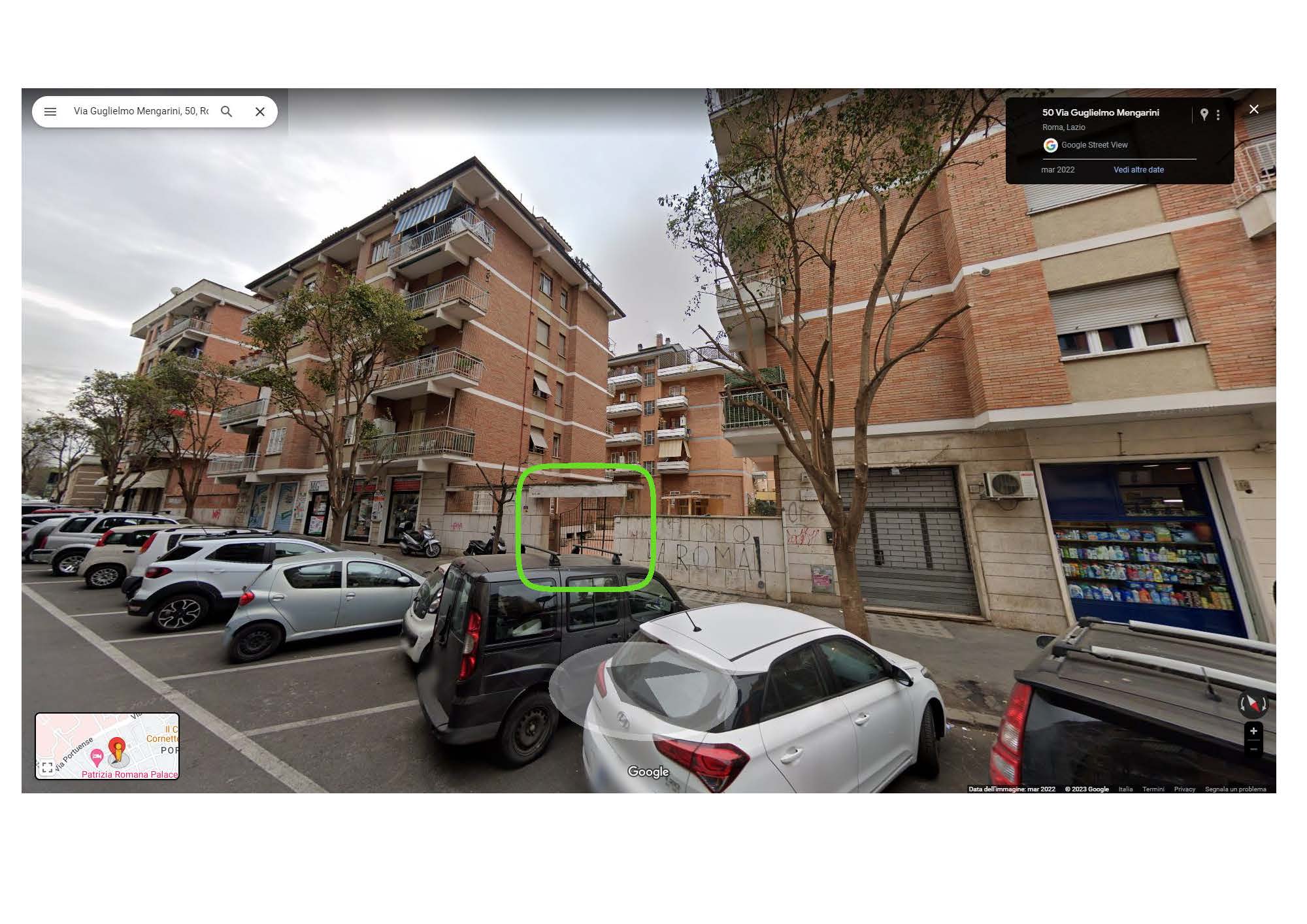 Appartamento costituito da ingresso-disimpegno, cucina abitabile, un vano e WC + Locale deposito al piano quinto int. 23. Identificativi Catastali [N.C.E.U.] Unità Residenziale cat. A/4 foglio 795 part 205 sub 4 
Unità Secondaria cat. C/2 foglio 795 part 205 sub 23. Sup. mq (arr) catastali 39; mq catastali 4. Piena Proprietà. Libero.