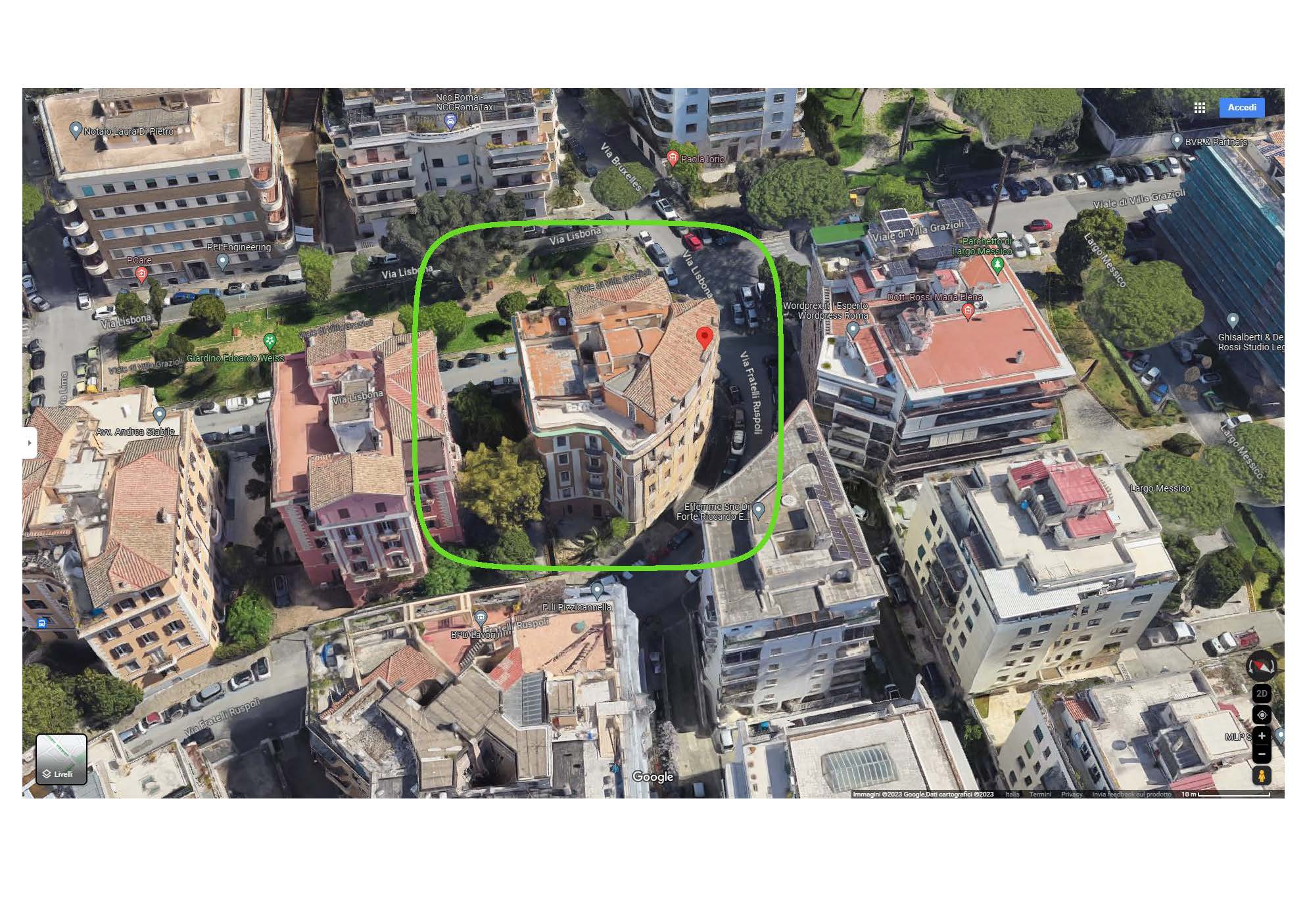 Appartamento al piano terra composto da: ingresso, corridoio, bagno, cucina, e due stanze. La planimetria catastale risulta conforme alla realtà dei luoghi. Identificativi Catastali [N.C.E.U.] Unità Residenziale cat. A/2 foglio 544 part 218 sub 507. Sup. mq (arr) catastali 66. Piena Proprietà. Libero.