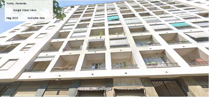 Unità immobiliare di civile abitazione posta al piano sesto raggiungibile da vano scale e ascensore, composta da 3 vani catastali. Internamente l'appartamento è composto da un ingresso con corridoio, 2 camere, cucinino e un bagno e 2 balconi. Si affaccia su Corso Corsica, con orientamento est/ovest + Cantina piano S1 int. 21. Identificativi Catastali [N.C.E.U.] Unità Residenziale cat. A/3 foglio 1423 part. 72 sub 55  Unità Secondaria cat. C/2 foglio 1423 part. 72 sub 44. Sup. 57 mq catastali  8 mq catastali. Lotto Libero, Piena Proprietà.