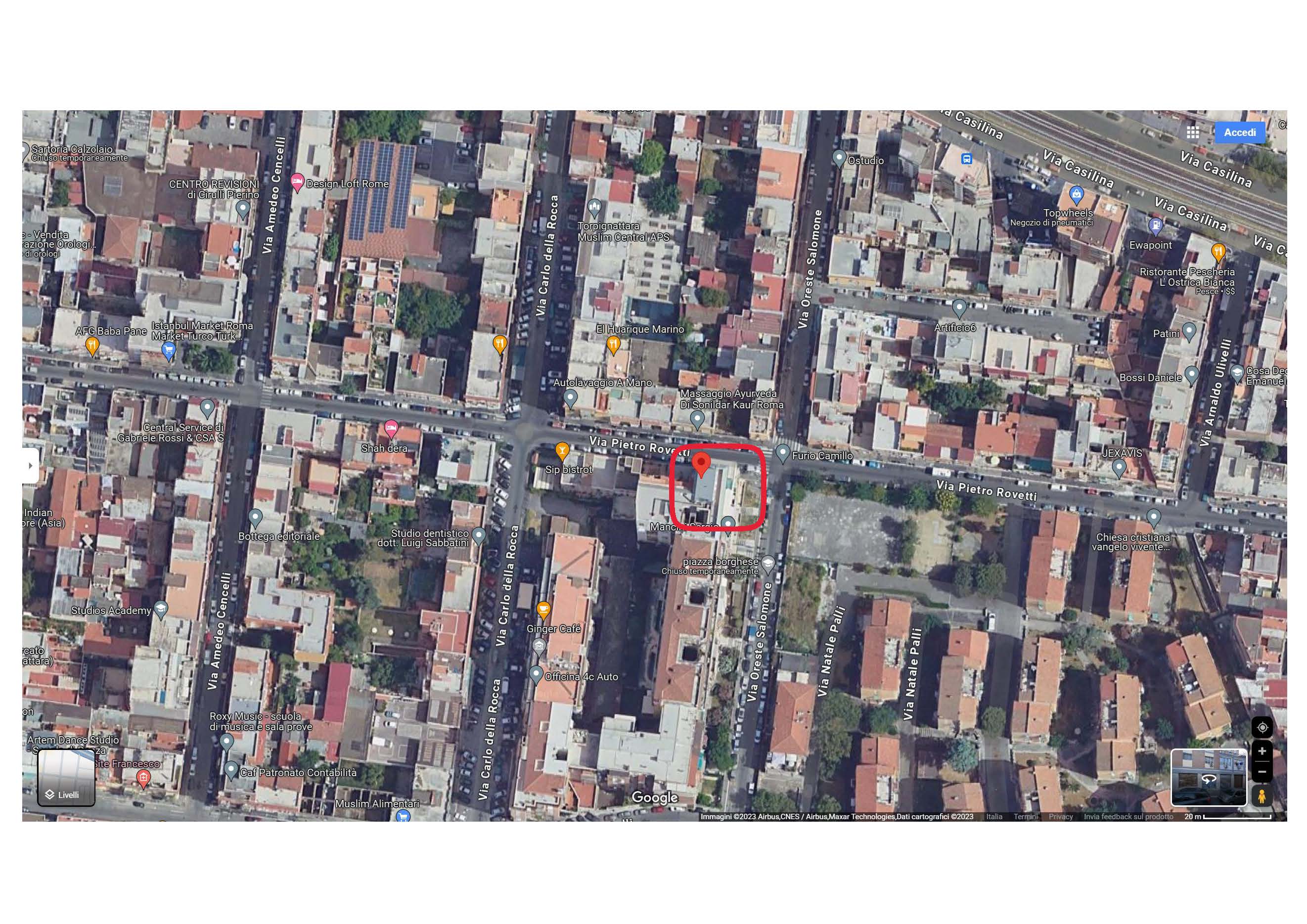 Unità al piano terra composta da locale di vendita diviso da tramezzatura provvisoria in cartongesso e un locale retrostante dove è situata la scala che porta al piano interrato adibito a sottonegozio/magazzino con servizio igienico. Identificativi Catastali [N.C.E.U.] Unità Commerciale cat. C/1 foglio 934 part. 719 sub 5. Sup. mq (arr) mq catastali 225. Lotto libero.