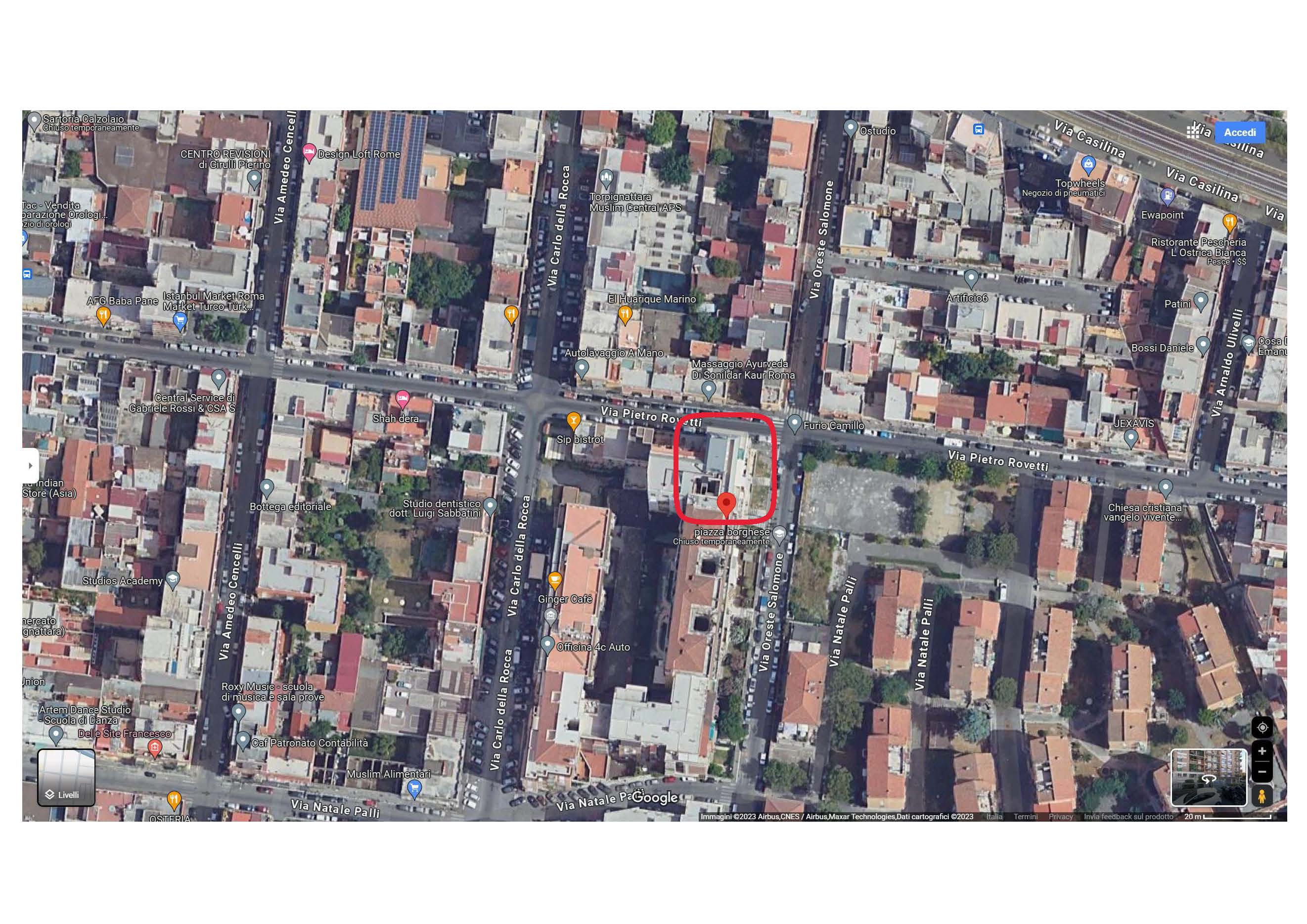 Cantina. Identificativi Catastali [N.C.E.U.] Unità Secondaria cat. C/2 foglio 934 part. 719 sub 501. Sup. mq (arr) mq catastali 12. Lotto libero.