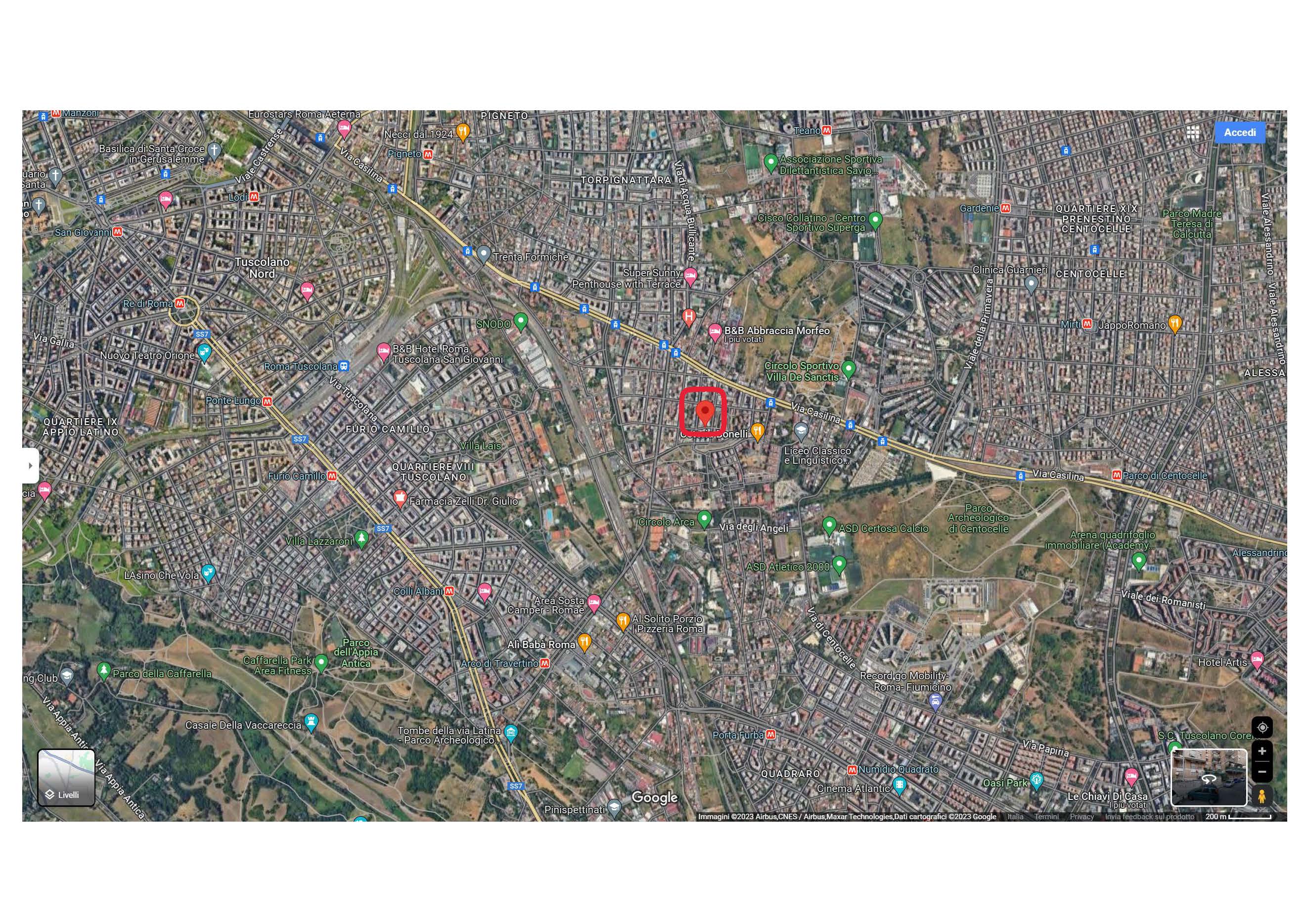 Unità composta da due locali e servizi sita al piano S1 con accesso esterno da corte privata lungo via Natale Palli al civico 61. Identificativi Catastali [N.C.E.U.] Unità Principale cat. C/2 foglio 934 part. 725 sub 107. Sup. mq (arr) mq catastali 161. Lotto libero.