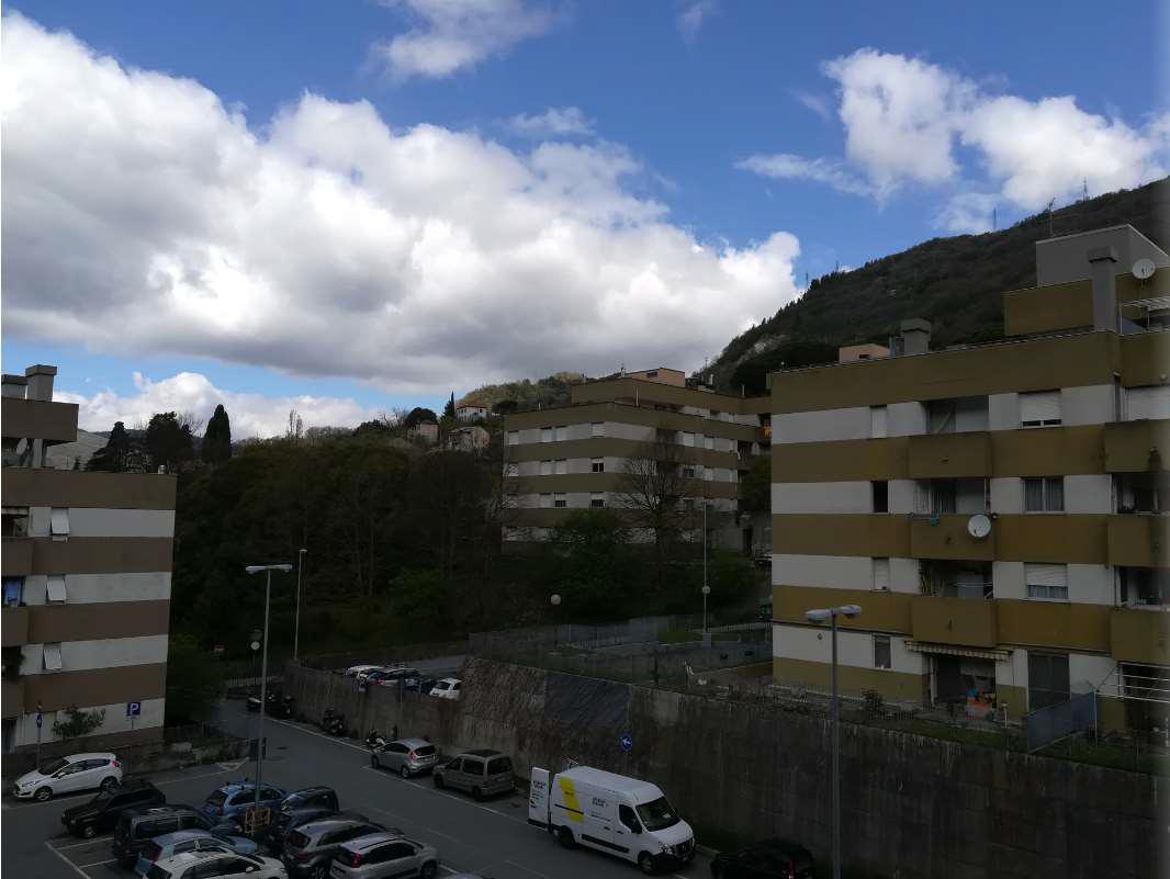 abitazione + 1 cantina soffitta + 1 box auto pertinenziale. Identificativi catastali F.32 Mapp. 216 Sub 112. Sup. Mq catastali escluse aree scoperte (arr.) 67. Immobile libero, piena proprieta'.