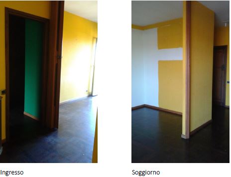 Appartamento composto da 3 locali, 2 bagni, cucina e 2 terrazzi, oltre ad una porzione di giardino ad uso esclusivo, alla cantina, al box e al posto auto + Porzione di giardino ad uso esclusivo, cantina al piano interrato, box auto, e posto auto scoperto nel cortile. Id. cat. Foglio 191, Mappale 8, Sub 502 (appartamento e giardino) - 18 (box) - 508 (posto auto scoperto). Sup. mq 161