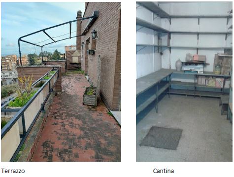 Appartamento composto da 3 locali, 2 bagni, cucina e 2 terrazzi, oltre ad una porzione di giardino ad uso esclusivo, alla cantina, al box e al posto auto + Porzione di giardino ad uso esclusivo, cantina al piano interrato, box auto, e posto auto scoperto nel cortile. Id. cat. Foglio 191, Mappale 8, Sub 502 (appartamento e giardino) - 18 (box) - 508 (posto auto scoperto). Sup. mq 161