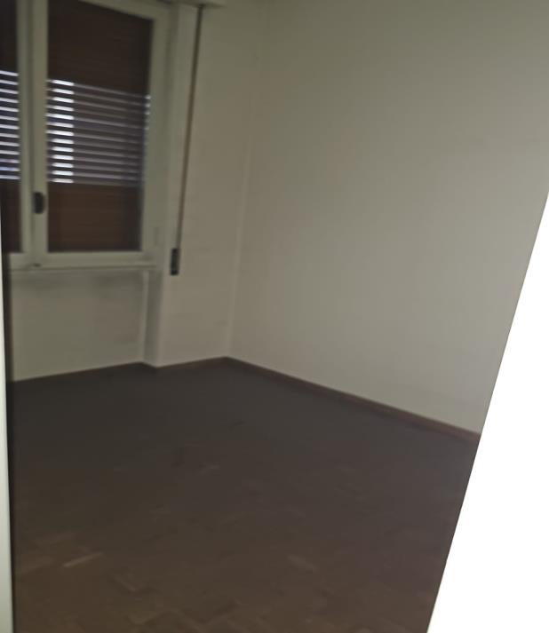 Abitazione signorile al terzo piano con due ascensori; due accessi, vano ingresso e di servizio in cucina. H 3,00 mt e ben illuminata, divisa in zona giorno e zona notte, composti da ingresso, disimpegno, cucina, soggiorno, guardaroba, due camere, ripostiglio e due servizi igienici. Un balcone e due terrazze chiuse da veranda. L’affaccio su due lati, con esposizione prevalente verso sud-est.  Cantina int. 6 posta al piano primo seminterrato H 2,50 mt. Posto auto coperto int. 7 al piano secondo seminterrato H 2,80 mt, delimitato da due tramezzi laterali e dal muro di tamponamento sul fondo. Id. Cat. [N.C.E.U.] Un. Res. cat. A/1 fg 76 part. 42 sub 565  - Un. sec. cat. C/2 fg 76 part. 42 sub 532  - Un. sec. cat. C/6 fg 76 part. 42 sub 510. Sup. (arr.) mq cat. 121+6+19. Libero. Piena Proprietà