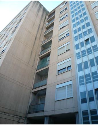 Unità immobiliare al piano primo composta da due camere, cucina, un bagno, ingresso, disimpegno, un ripostiglio ed un balcone. Id. catastali [N.C.E.U.] Unità Residenziale cat. A/2 foglio 140 part. 88 sub 35. Sup. (arr) mq catastali 79