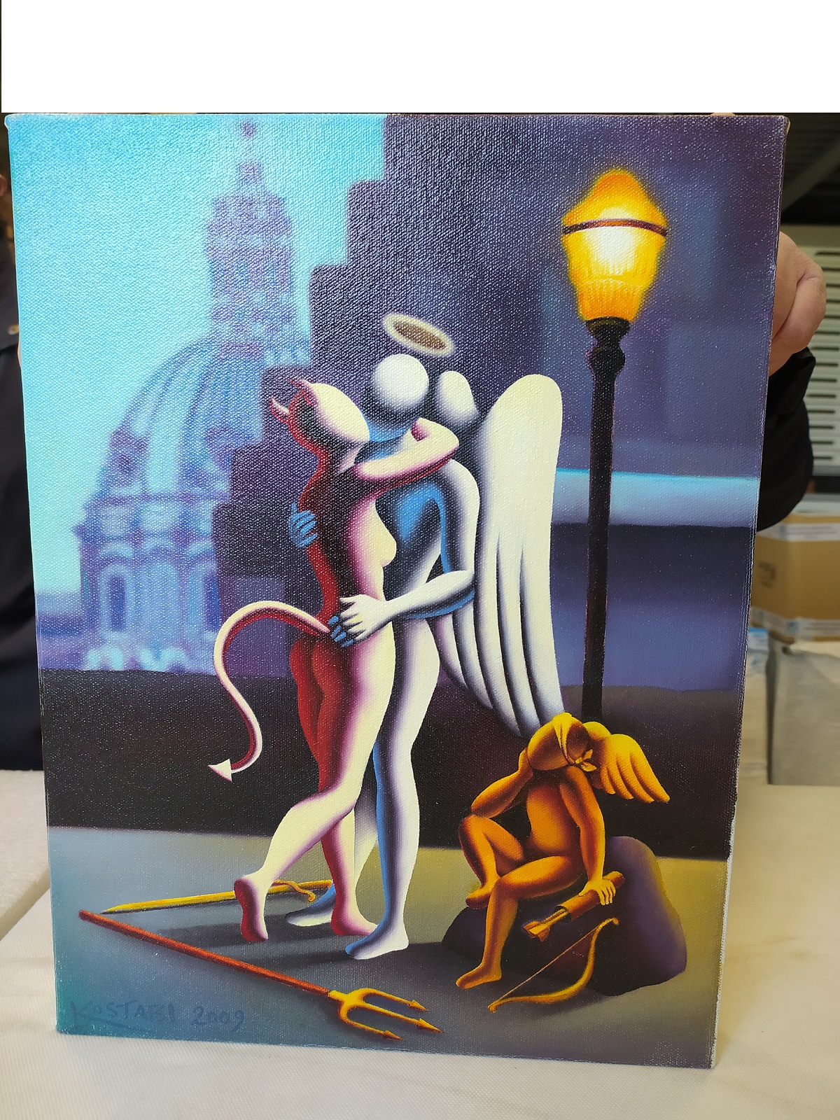 Kostabi Mark - 18 opere, per approfondimenti verificare elenco lotti, anche in estratto