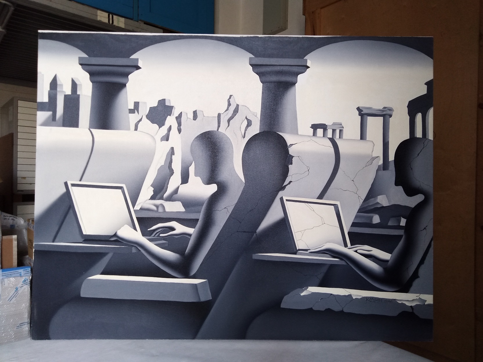 Kostabi Mark - 18 opere, per approfondimenti verificare elenco lotti, anche in estratto