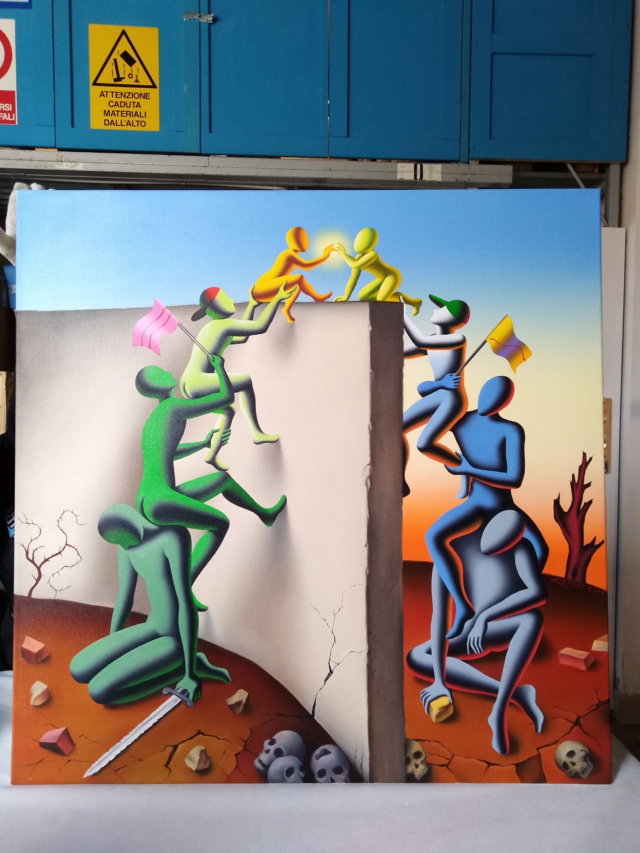 Kostabi Mark - 18 opere, per approfondimenti verificare elenco lotti, anche in estratto