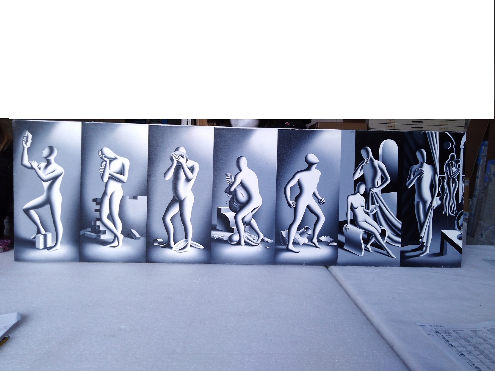 Kostabi Mark - 18 opere, per approfondimenti verificare elenco lotti, anche in estratto