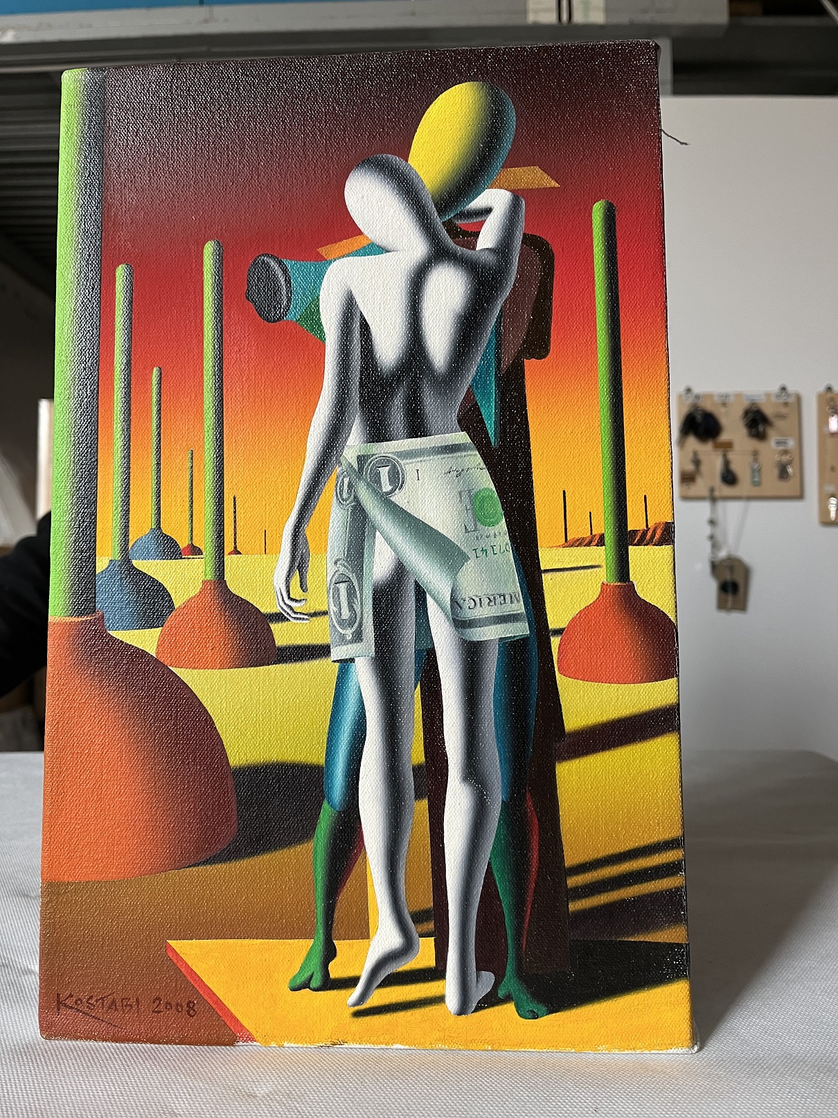 Kostabi Mark - 18 opere, per approfondimenti verificare elenco lotti, anche in estratto