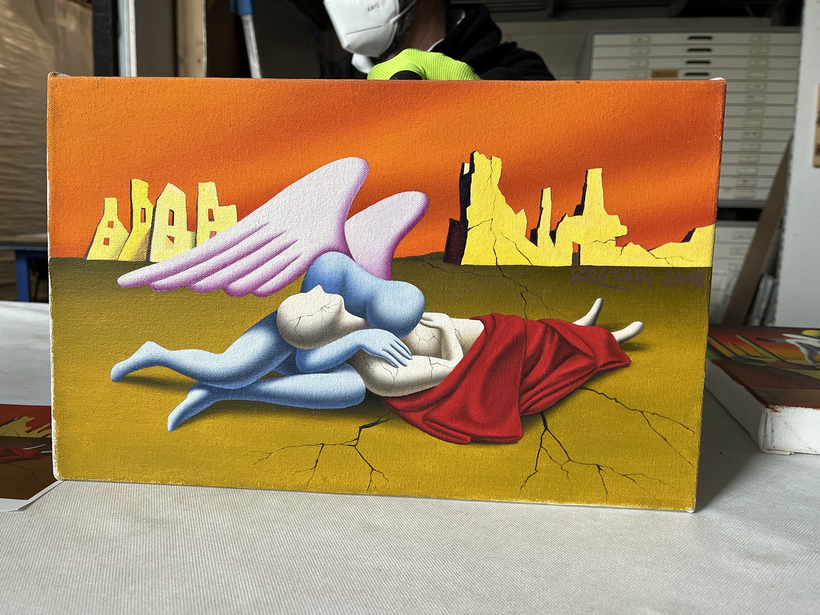 Kostabi Mark - 18 opere, per approfondimenti verificare elenco lotti, anche in estratto