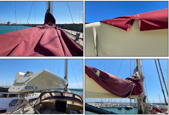 Imbarcazione Rubin Lady Targa 041 ND c/o Cantiere Blue Rizzardi porto turistico di Ostia. A vela con motore ausiliario. Cantiere SO.GE.NA.MAR Srl. Modello: One off. Materiale di costruzione: Acciaio. Anno di costruzione: 2002. Lunghezza f.t.: mt. 29,40. Larghezza max: mt. 6,20. Profondità del ponte dalla stazza alla sezione maestra (art. 9 reg): mt.2,81. Stazza Lorda: 80,75. Stazza Netta: 74,16. Bandiera: ITALIANA. Data e ufficio di rilascio: 26/04/2004 – C.P. di Roma. Ultimo Proprietario: SVE Marine Srl. APPARATO MOTORE Tipo: Entrobordo. N° motori Installati: 1. Marca: AB VOLVO PENTA. Modello: TAMD 63 PA. Numeri di matricola: 2061181555. Ore Motori: NON RILEVABILI. Carburante: Gasolio. Potenza massima di esercizio: NON SPECIFICATA. Anno di costruzione: 2002 .