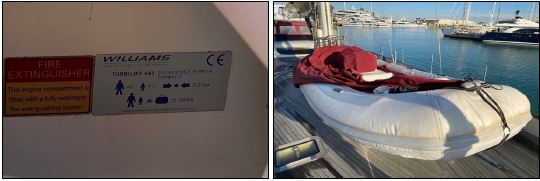 Imbarcazione Rubin Lady Targa 041 ND c/o Cantiere Blue Rizzardi porto turistico di Ostia. A vela con motore ausiliario. Cantiere SO.GE.NA.MAR Srl. Modello: One off. Materiale di costruzione: Acciaio. Anno di costruzione: 2002. Lunghezza f.t.: mt. 29,40. Larghezza max: mt. 6,20. Profondità del ponte dalla stazza alla sezione maestra (art. 9 reg): mt.2,81. Stazza Lorda: 80,75. Stazza Netta: 74,16. Bandiera: ITALIANA. Data e ufficio di rilascio: 26/04/2004 – C.P. di Roma. Ultimo Proprietario: SVE Marine Srl. APPARATO MOTORE Tipo: Entrobordo. N° motori Installati: 1. Marca: AB VOLVO PENTA. Modello: TAMD 63 PA. Numeri di matricola: 2061181555. Ore Motori: NON RILEVABILI. Carburante: Gasolio. Potenza massima di esercizio: NON SPECIFICATA. Anno di costruzione: 2002 .