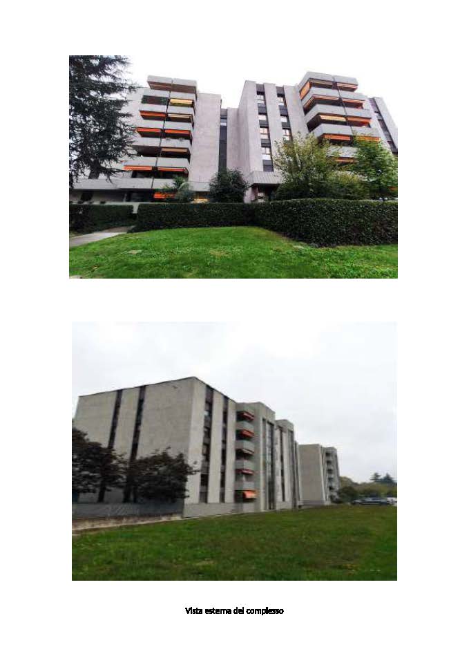 Appartamento posto al piano terzo composto da soggiorno, cucina, camera, un disimpegno, un bagno, un piccolo balcone. Cantina al piano seminterrato + Box auto 61 piano S1 ed.7. Id. Cat. [N.C.E.U.] Unità Residenziale cat. A/2 sez. SA foglio 18 part. 272 sub 11, Unità Secondaria cat. C/6 sez. SA foglio 18 part. 275 sub 24. 14. Sup. mq catastali 72, mq catastali 15. Libero. Piena Proprietà.