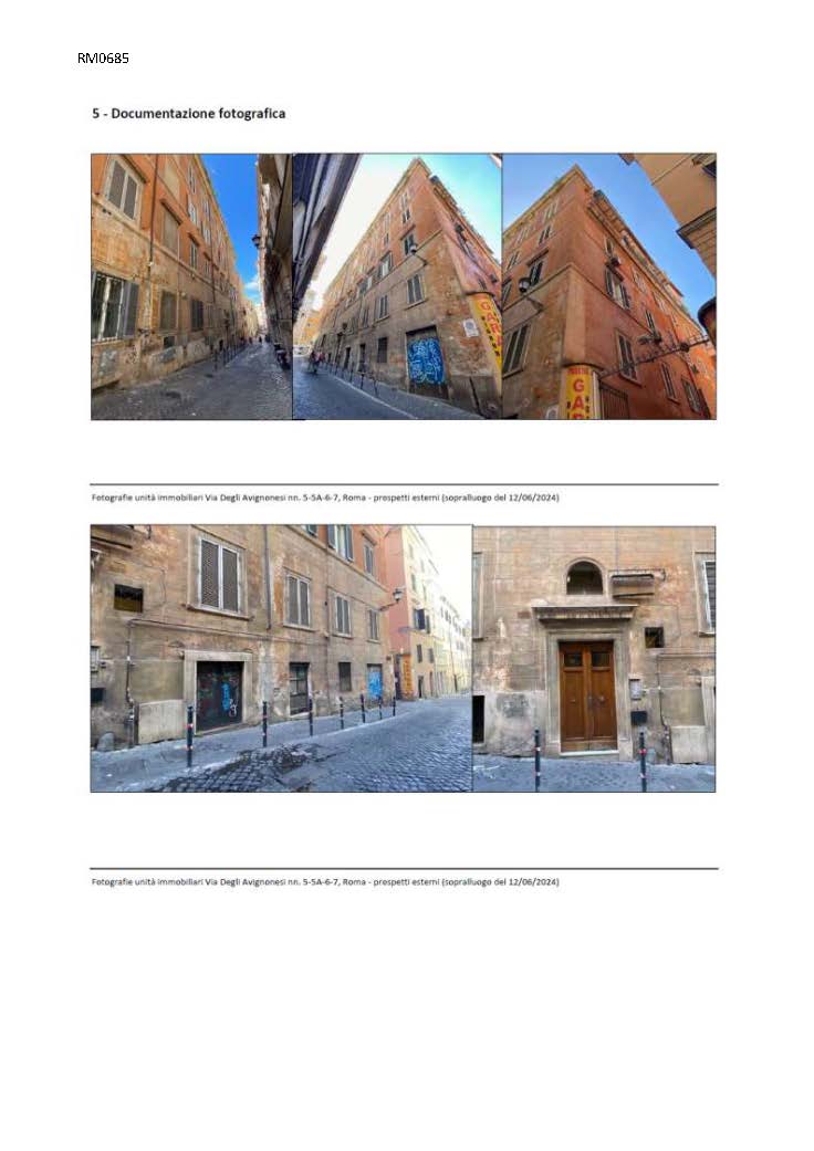 Negozio sito al piano S1 con accesso da vano scala comune del fabbricato sito in Via Degli Avignonesi n. 5. La consistenza commerciale ragguagliata è pari a 85 mq.  Identificativi Catastali [N.C.E.U.] Unità commerciale categoria C1 foglio 479 particella 268 sub 529. Sup. 85 mq catastali. Libero. Piena proprietà 
VIC ed autorizzazione all'alienazione