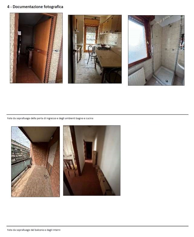 Appartamento posto al piano quinto, intermedio con ascensore, della scala D, composto da ingresso-soggiorno, cucina abitabile, 2 camere, 1 corridoio, 2 bagni, 1 balcone con parapetto in vetro e ferro. Identificativi Catastali [N.C.E.U.] Unità residenziale categoria A2 foglio 960 particella 442 sub 243. Sup. 84 mq catastali. Libero. piena proprietà