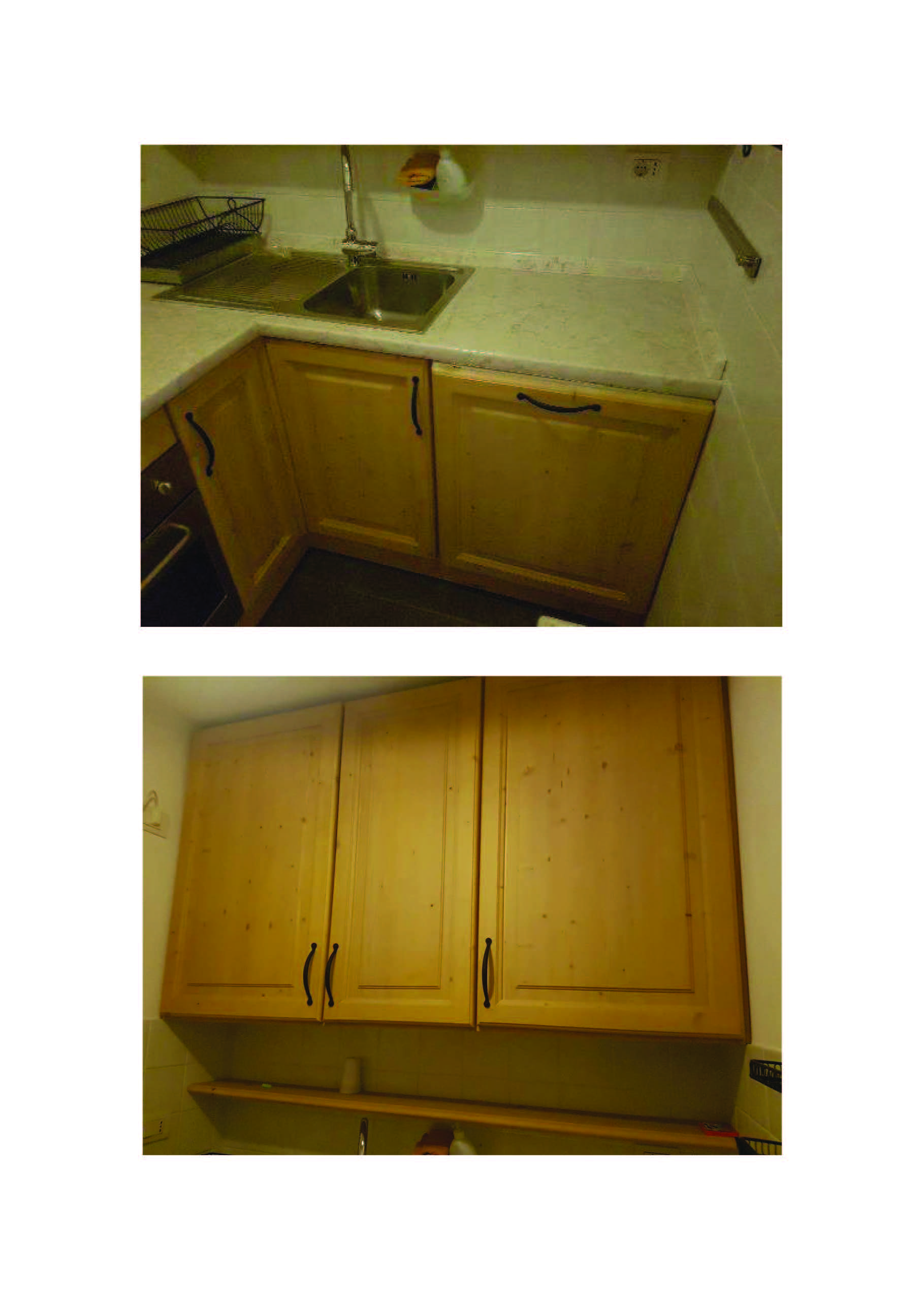 Immobile ad uso abitativo:piano rialzato composto da: cucina-soggiorno-n.2 camere da letto e n.1 bagno, detto piano è collegato con il piano seminterrato tramite scala a chiocciola. piano seminterrato composto da:  n.1 camera da letto e n.1 bagno; posto auto scoperto; LOCALI ad uso comune oltre area scoperta -giradino - cortile. Id. Cat. [N.C.E.U.] fg. 11 p.lla 1084 PM 5 sub. 3; fg.  11 p.lla 2314 PM 5 sub. 5; fg.11 p.lla 1084 PM 13 sub. 16 - PM 13 sub. 13; fg. 11 p.lla 1488 PM 242 sub 171; posto auto coperto ubicato nel condominio Rio Falze'. Sup (arr) mq 80; mq 15; mq 12. piena proprietà; piena proprietà; 1/9; Piena proprietà. Locato.
