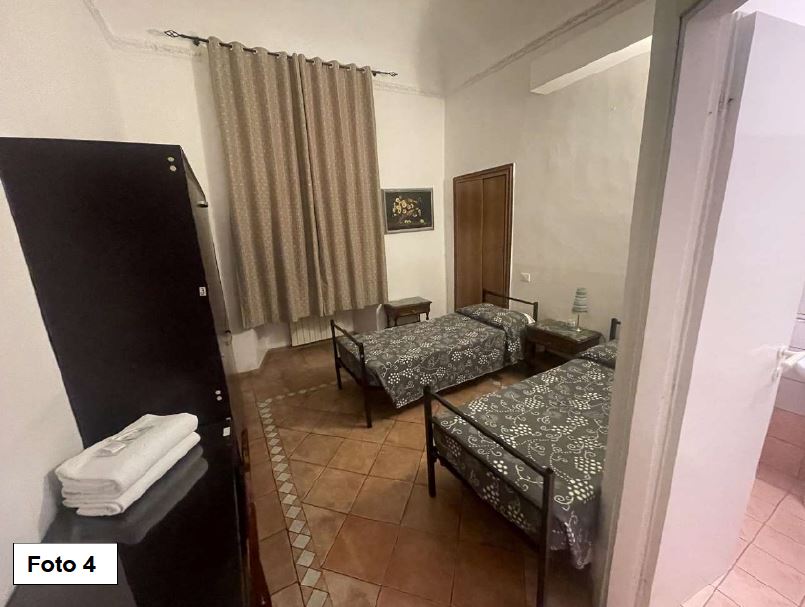 L'UNITA' IMMOBILIARE A DESTINAZIONE ALBERGO SI SVILUPPA AL PRIMO PIANO DELL'EDIFICIO DI SETTE PIANI  FUORI TERRA. L'IMMOBILE E' DIVISO IN SETTE STANZE DOTATE CIASCUNA DI SERVIZI IGIENICI, DI CUI SEI ACCESSIBILI DA UN INGRESSO COMUNE, MENTRA LA SETTIMA STANZA E' ACCESSIBILE AUTONOMAMENTE DAL PIANEROTTOLO CONDOMINIALE. LO STATO MANUTENTIVO DELLE UNITA' IMMOBILIARI E' RITENUTO NORMALE. ALLO STATO L'IMMOBILE E' LOCATO COME DA CONTRATTO DI LOCAZIONE SCIOLTO AI SENSI DELLE NORME "CAM" A SEGUITO DI CONFISCA DEFINITIVA. CANTINA AL PIANO INTERRATO DI CIRCA 6,00 M2 DI PERTINENZA DELL'UNITA' A DESTINAZIONE ALBERGO. FOGLIO 474 PARTICELLA 54 SUBALTERNI 507 E 82. MQ 157 DI SUPERFICI COMMERCIALI