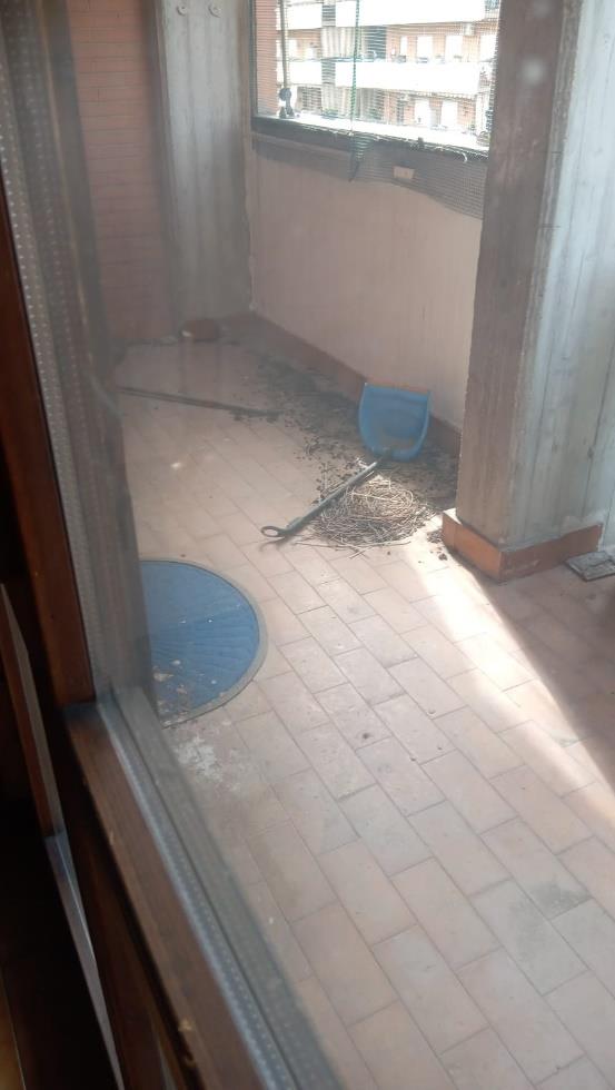 Appartamento posto al piano quinto, intermedio con ascensore, composto da soggiorno, cucina, 2 camere, 1 disimpegno, 1 bagno, 1 balcone con parapetto in cemento. Id. cat. [N.C.E.U] Unità residenziale categoria A3 foglio 959 particella 685 sub 572. Sup. MQ (arr.) 68 mq catastali. Libero. Piena proprietà