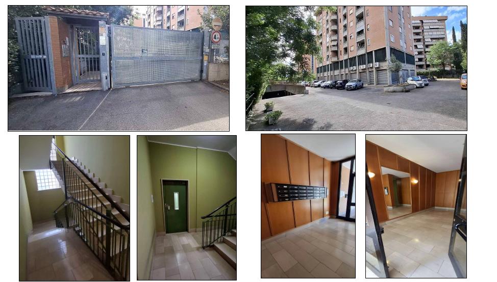Appartamento posto al piano quinto, intermedio con ascensore, composto da soggiorno, cucina, 1 camera, 1 disimpegno, 1 bagno, 1 balcone con parapetto in cemento. Posto auto coperto facilmente accessibile tramite rampa carrabile con semplicità di manovra e con altezza di piano pari a 2,95 ml. Interno 14 piano S1. Id. cat. [N.C.E.U] Unità residenziale categoria A3 foglio 959 particella 685 sub 595; Unità secondaria categoria C6 foglio 959 particella 685 sub 70. Sup. MQ (arr.) 54 mq catastali; 10 mq catastali. Libero. Piena proprietà