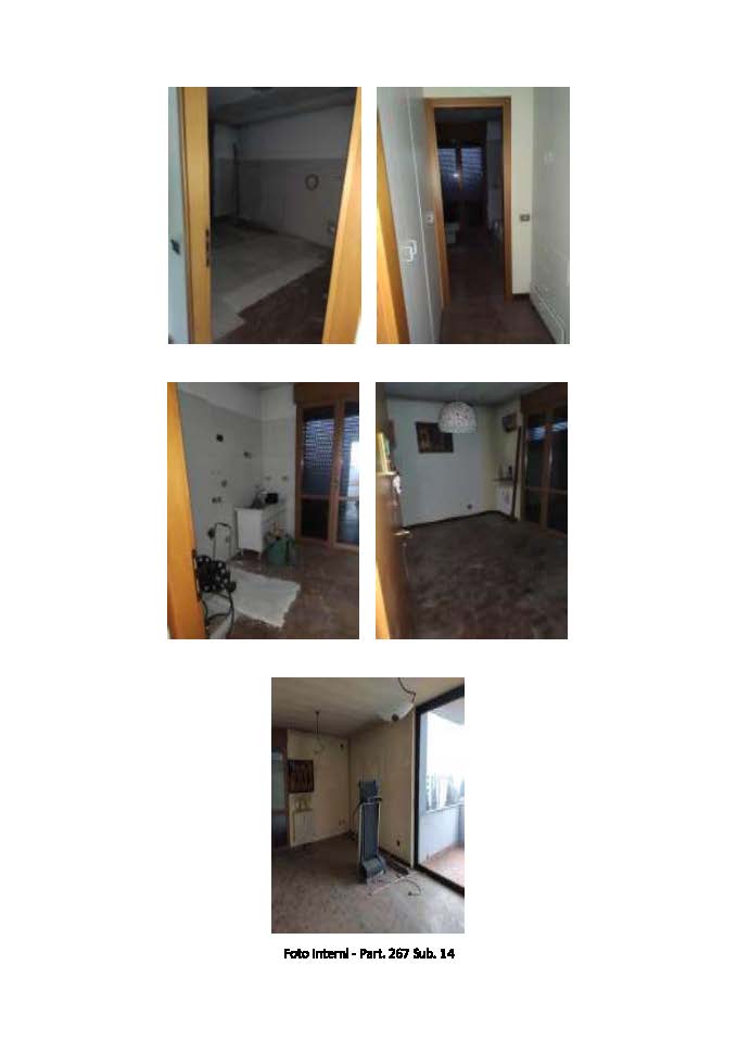 Appartamento posto al piano sesto composto da salone, tre balconi, tre bagni, cucina, disimpegni, tre camere.  e Cantina al piano seminterrato. Locale cantina scala G piano S1 ed.3. Box auto 173 piano S1 ed.5. Id. cat. Unità Residenziale cat. A/2 sez. SA foglio 18 part. 267 sub 14  e Unità Secondaria cat. C/2 sez. SA foglio 18 part. 267 sub 44  e Unità Secondaria cat. C/6 sez. SA foglio 18 part. 270 sub 69. Sup. MQ (arr)mq catastali 168  e mq catastali 2  e mq catastali 16.Libero.Piena proprietà.